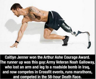 Illustration for article titled No, A Disabled Vet Was Not Second Place For Arthur Ashe Courage Award